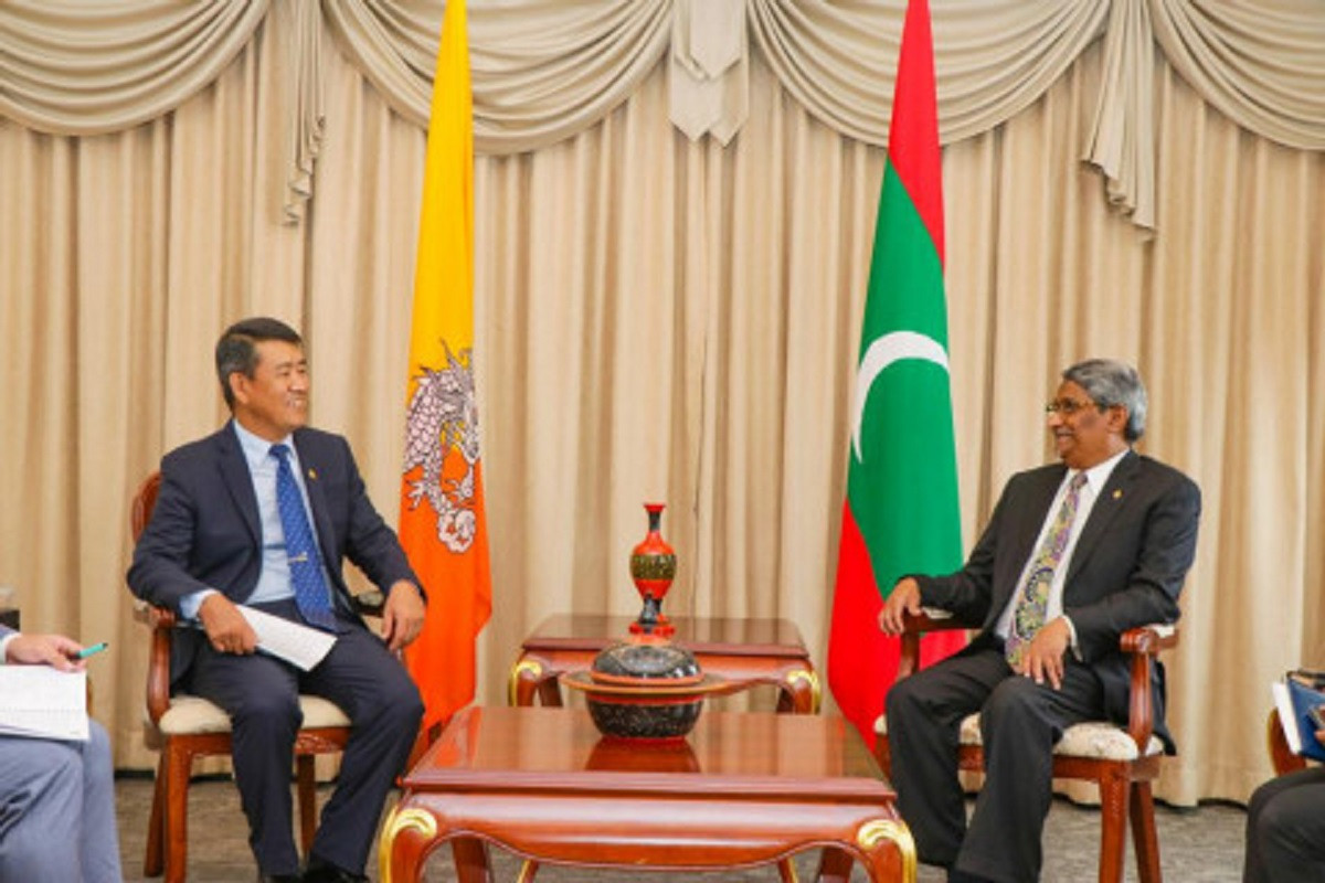 New Ambassador of Bhutan to the Maldives Calls on Minister of State for Foreign Affairs