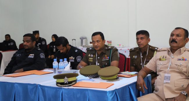 ޖަލު އޮފިސަރުންނަށް އަމާޒުކޮށް ޔޫއެންއޯޑީސީއިން މާފުށީ ޖަލުގައި ތަމްރީން ޕްރޮގްރާމެއް ފެށުން