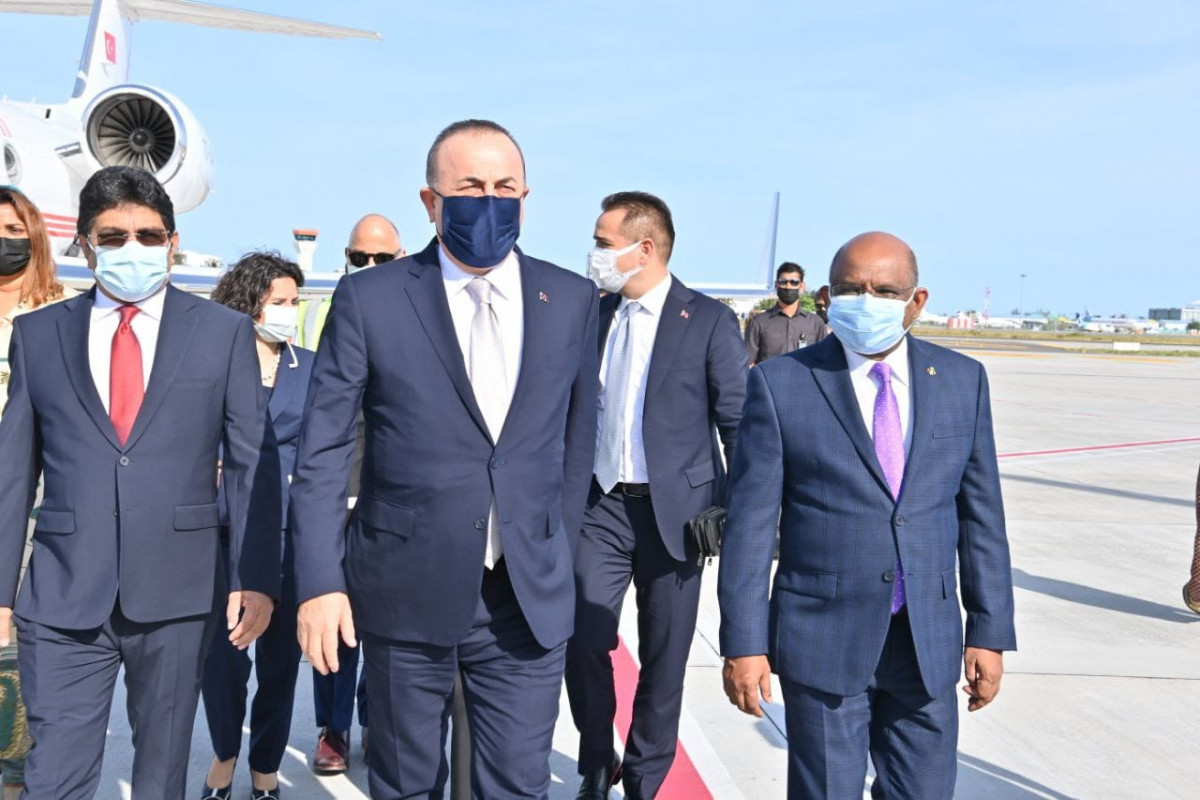 Minister of Foreign Affairs of the Republic of Türkiye arrives in the Maldives on an Official visit