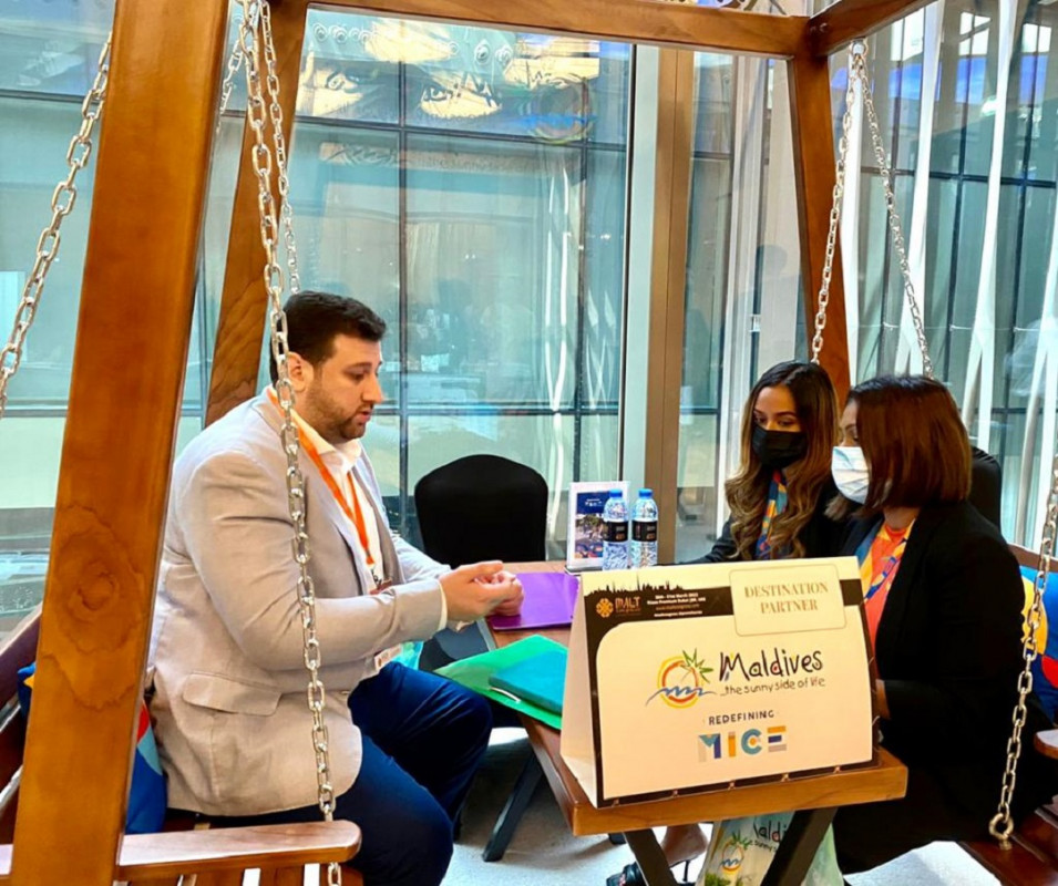 Maldives pavilion at MALT Congress 2022