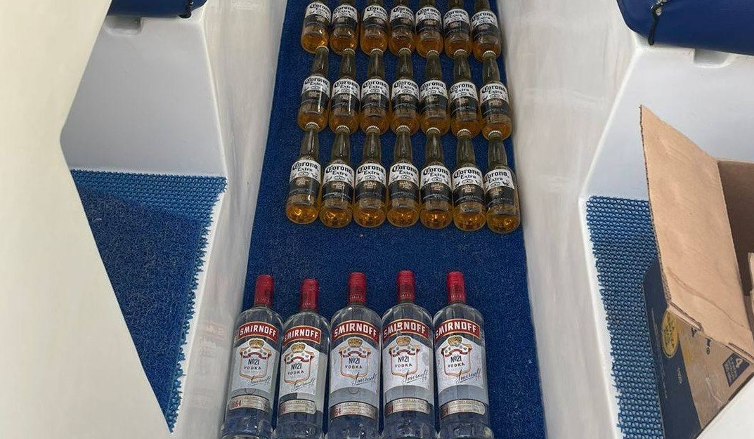 Seized alcohol