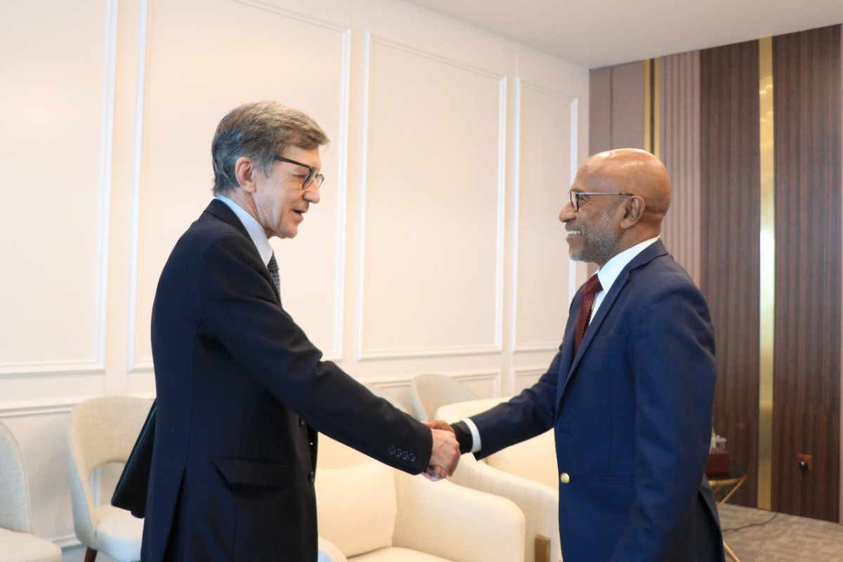 The Ambassador of Russia to the Maldives, Yuri Materiy, paid a farewell call on Foreign Secretary, Ahmed Latheef
