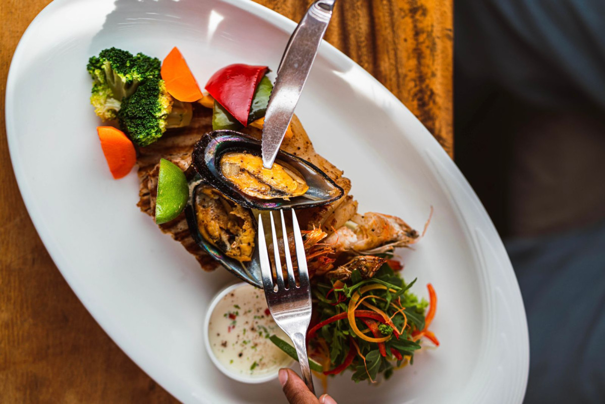 ސްކައިފޯލްގައި ތައްޔާރުކޮށްފައިވާ ކެއުމެއް