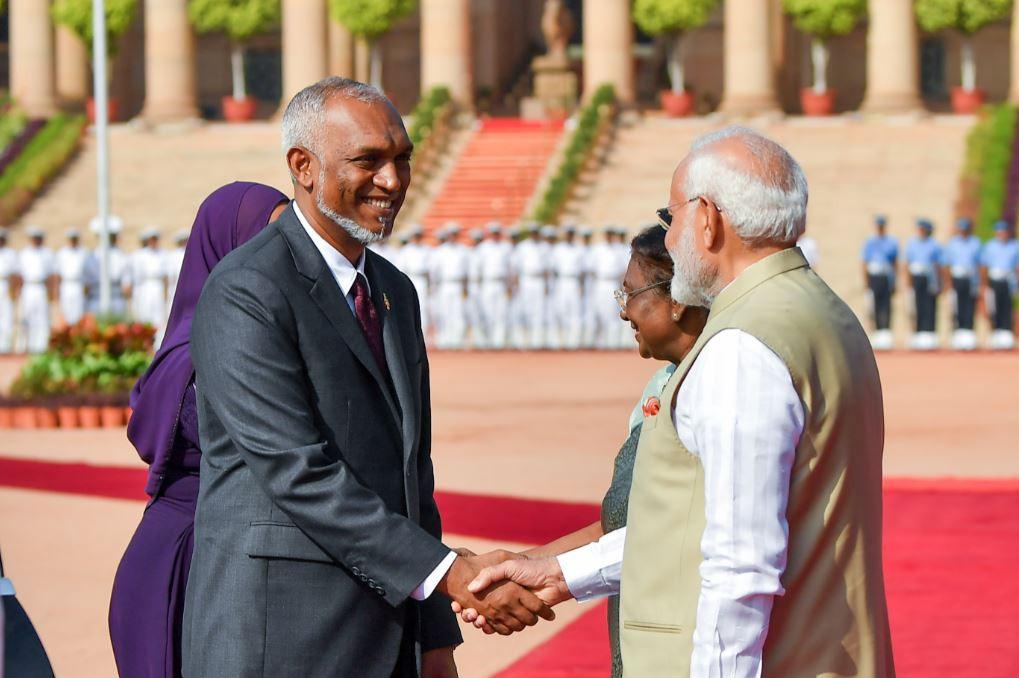 President Dr. Mohamed Muizzu and PM Narendra Modi