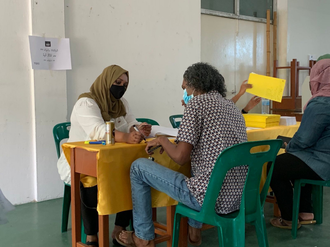 އެމްޑީޕީ ގައުމީ މަޖިލީހުގެ އިންތިޚާބުގެ ވޯޓުލުމުގެ ތެރެއިން