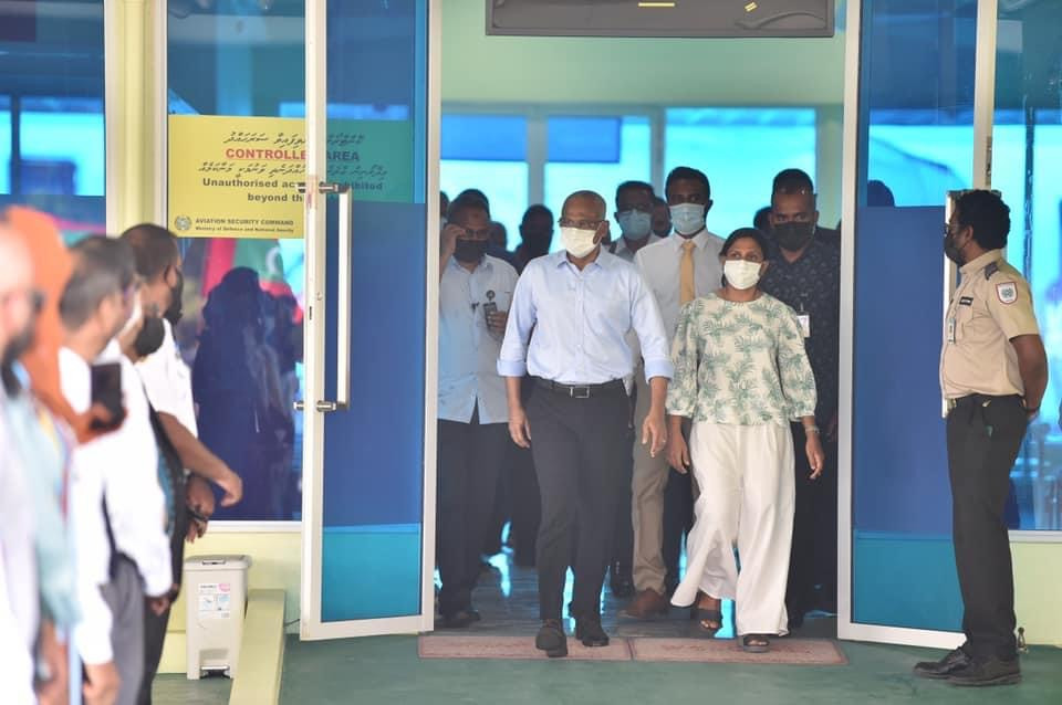 ރައީސްގެ ދަތުރުފުޅުގެ ތެރެއިން - ފޮޓޯ: ރައީސް އޮފީސް
