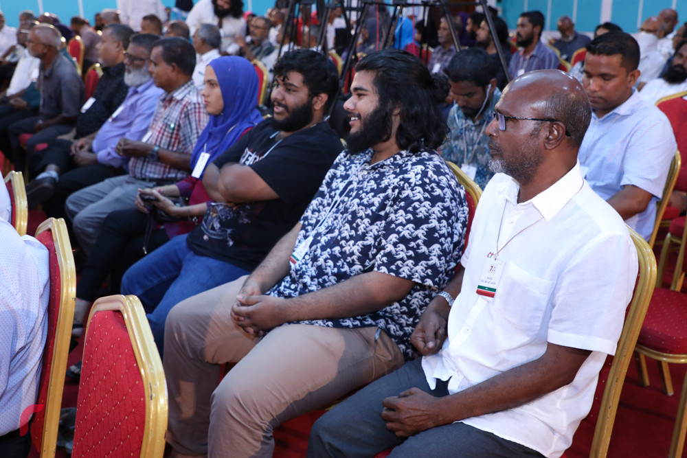 އެމްއާރްއެމްއިން ބޭއްވި ފުރަތަމަ ޖަލްސާގެ ތެރެއިން -- ފޮޓޯ : ޔޫސުފް ސޮފްވާން