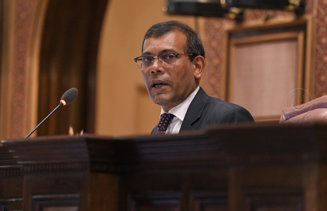 ކުރީގެ ރައީސް މުހައްމަދު ނަޝީދު: އެމަނިކުފާނު ކުރެއްވި ކަމަށް ބުނާ ޓްވީޓެއް ވަނީ ސޯޝަލް މީޑިއާގައި ދައުރުވެފައި