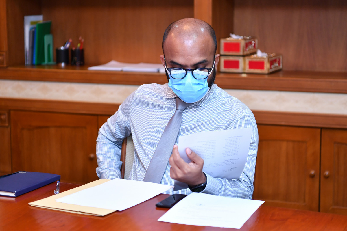 ފިނޭންސް މިނިސްޓަރ އިބްރާހިމް އަމީރު