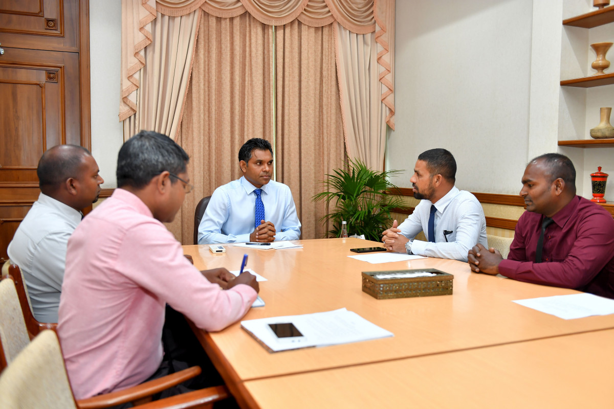 Councilors met Vice President Naseem on Wednesday