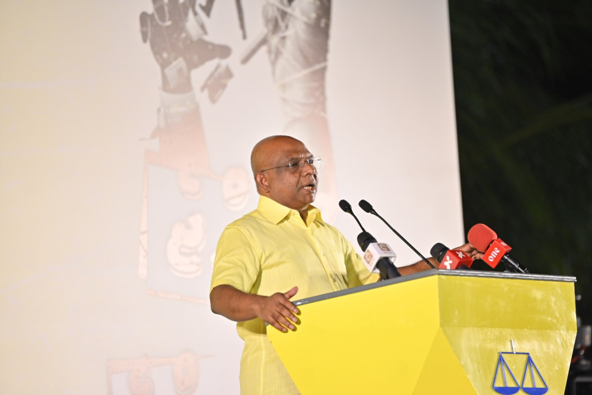 ޮއެމްޑީޕީގެ ރައީސް އަބްދުﷲ ޝާހިދު