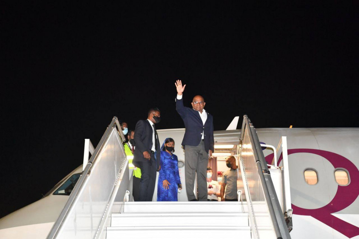 PGA of 76th Session of UNGA concludes Official Visit to the Maldives