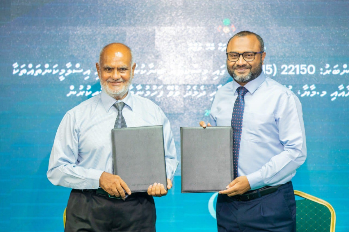 The construction of a mosque in Hulhumalé Phase II was contracted on Thursday