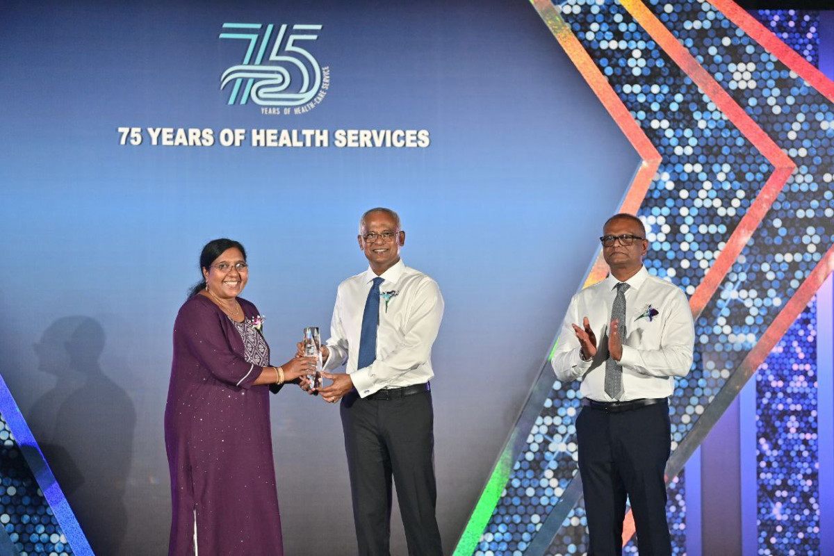 ސިއްހީ ދާއިރާއަށް 75 އަހަރު ފުރުން ފާހަގަކުރުމުގެ މުނާސަބަތުގައި ބޭއްވި ހަފުލާގެ ތެރެއިން