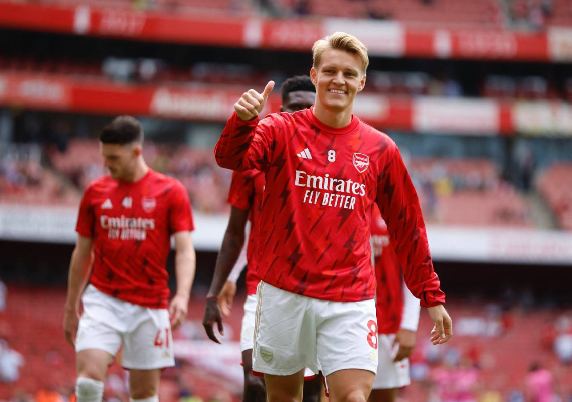 އާސެނަލްގެ ކެޕްޓަން މާޓިން އޮޑެގާޑް