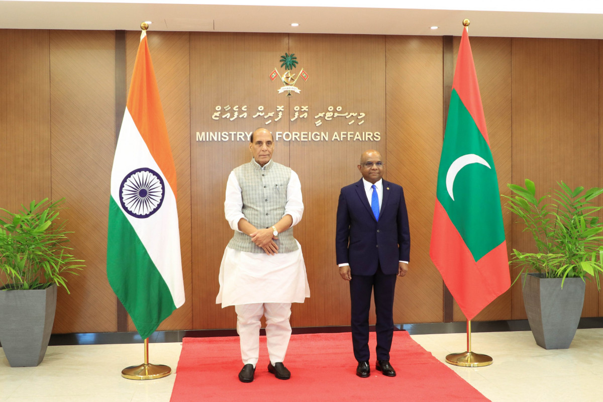 އިންޑިއާގެ ދިފާއީ ވަޒީރު މިނިސްޓަރު ޝާހިދާ ބައްދަލުކުރެއްވުން