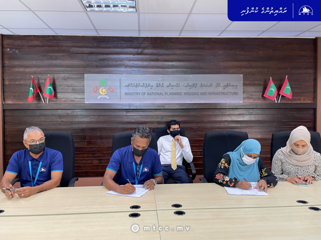 MTCC contracted project to relocate of R. Ungoofaaru channel