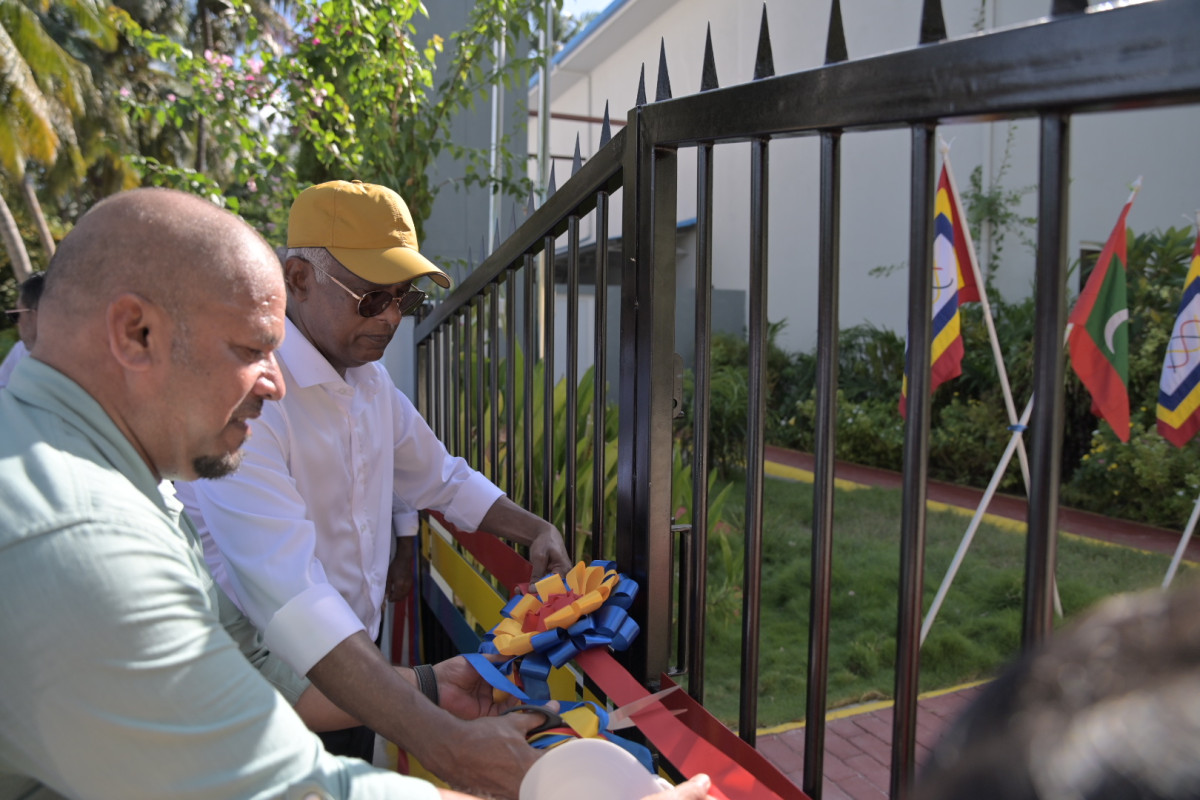 ރައީސުލްޖުމްހޫރިއްޔާ އިބްރާހީމް މުހައްމަދު ސާލިހު ވ. ތިނަދޫ އިންޖީނުގެ ހުޅުއްވައިދެއްވަނީ