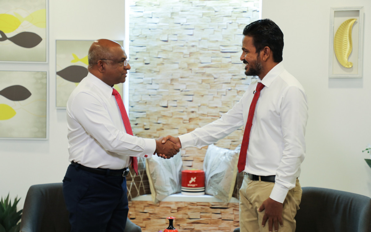 ޕީއެސްޖީ އަބްދުﷲ ޝާހިދު، ރާއްޖެޓީވީގެ 'ފަށާއިރު' ޕްރޮގްރާމްގައި ބައިވެރިވެވަޑައިގަންނަވަނީ