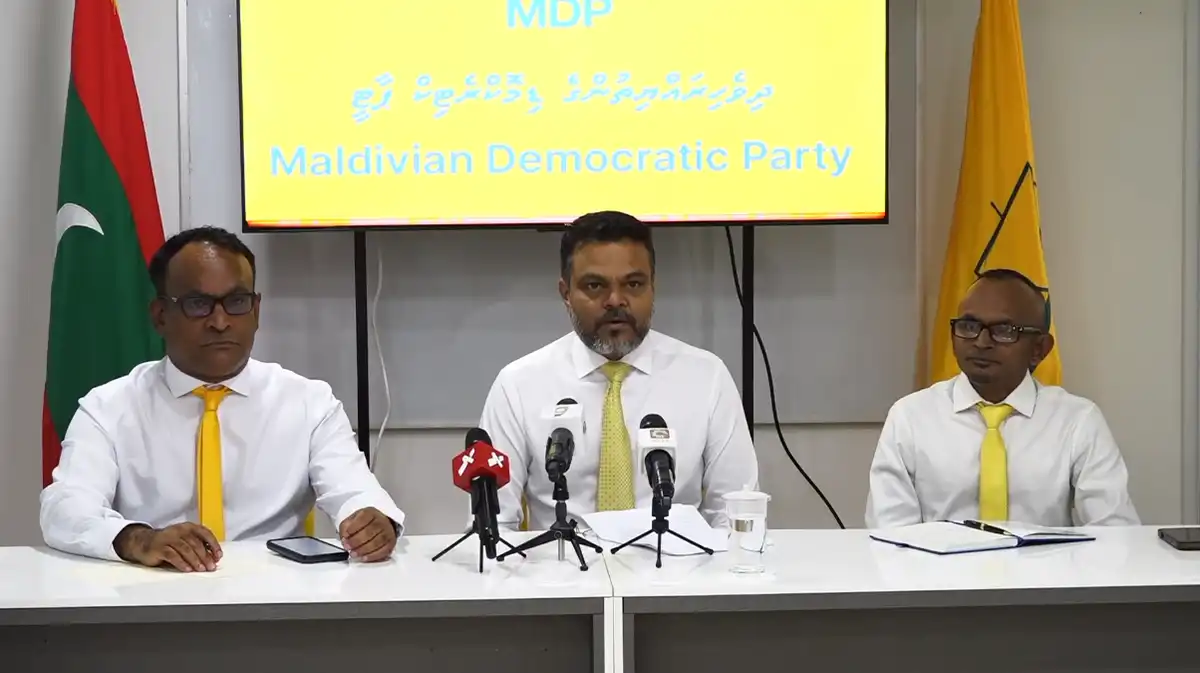 From the press conference held by the MDP.