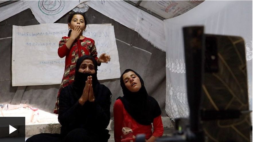 ސީރިއާ ރައްޔިތުން ޓިކްޓޮކްގެ ލައިވް މެދުވެރިކޮށް އެ މީހުންގެ ހާލަތު ބަޔާންކޮށްދީ އެހީވުމަށް އެދި އާދޭސްކުރަނީ