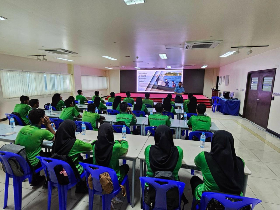 The career guidance session held for Mulaku School students