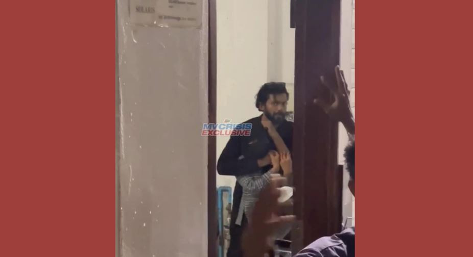 The woman held hostage by the man who was attempting to evade police in the capital, Malé City