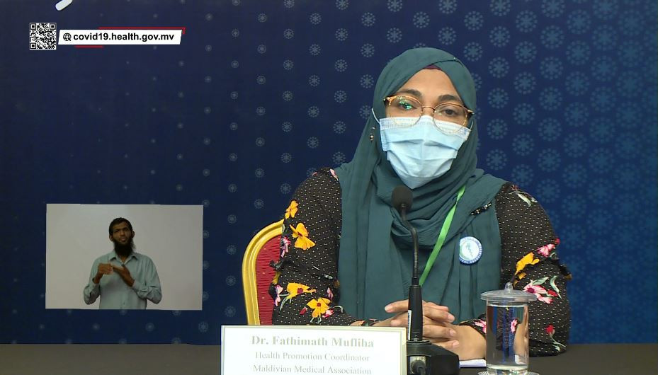 Health Promotion Coordinator at the Maldives Medical Association, Dr. Fathmath Mufliha requested public support in controlling the spread of Covid-19