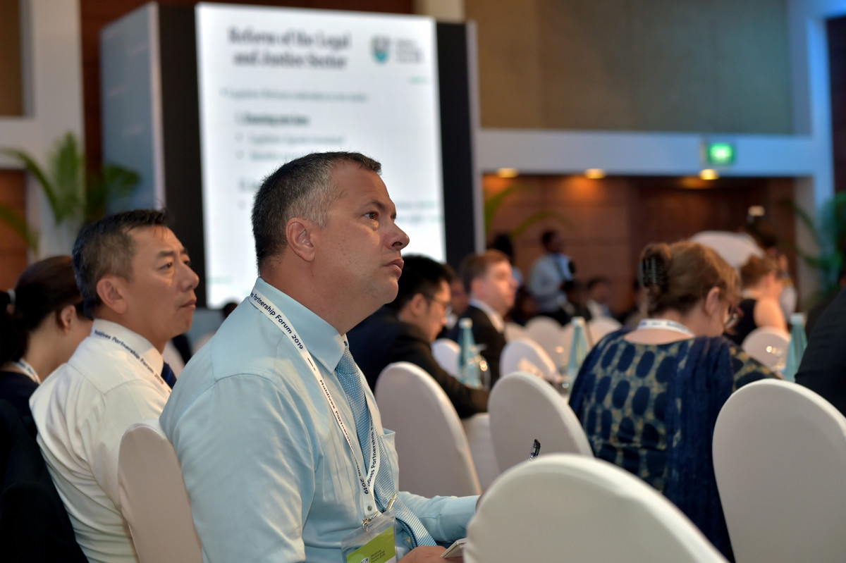 --މޯލްޑިވްސް ޕާރޓްނަރޝިޕް ފޯރަމްގެ ތެރެއިން-- ފޮޓޯ: ރައީސް އޮފީސް