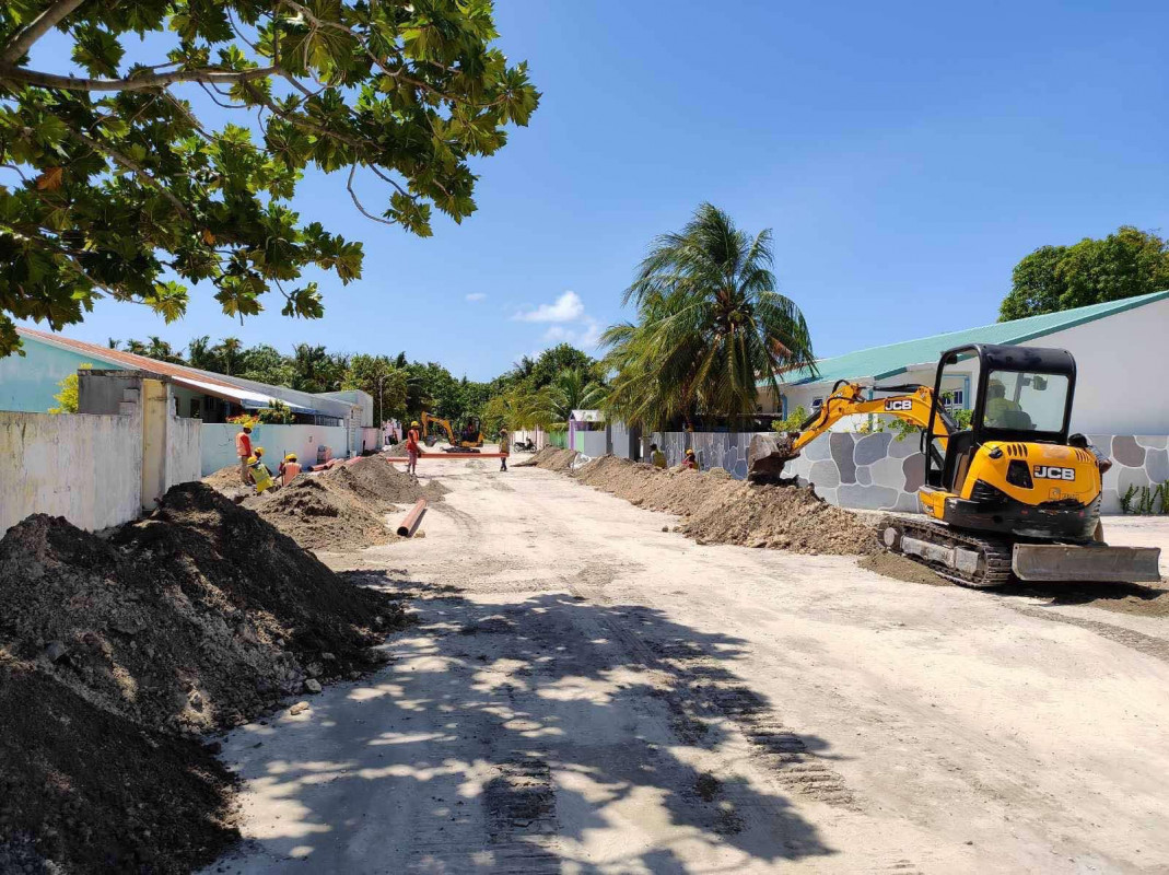 މިލަންދޫ މަގުތަކުގެ މަސައްކަތުގެ ތެރެއިން