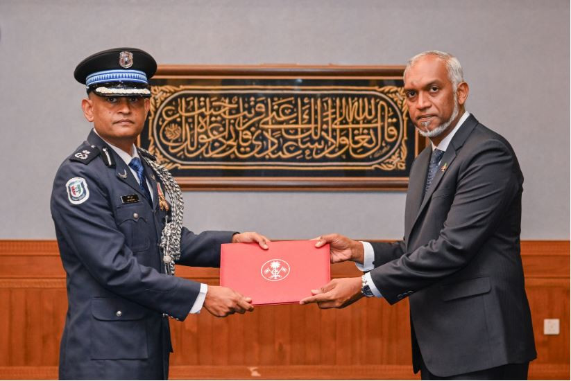 ކޮމިޝަނަރ އޮފް ޕޮލިސްގެ މަޤާމަށް އެސިސްޓެންޓް ކޮމިޝަނަރ އޮފް ޕޮލިސް ޢަލީ ޝުޖާޢު، ޢައްޔަންކުރެއްވުން