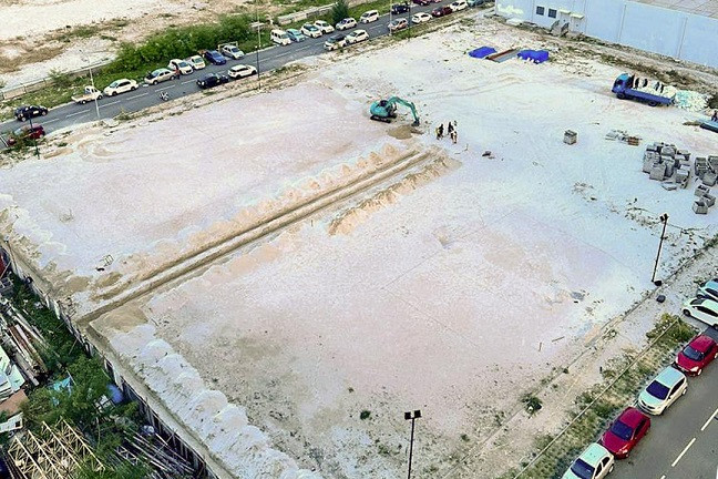 ހުޅުމާލެ ދެވަނަ ފިޔަވަހީގެ ފުޓްސަލް ދަނޑުތަކުގެ މަސައްކަތް ކުރިއަށްދަނީ