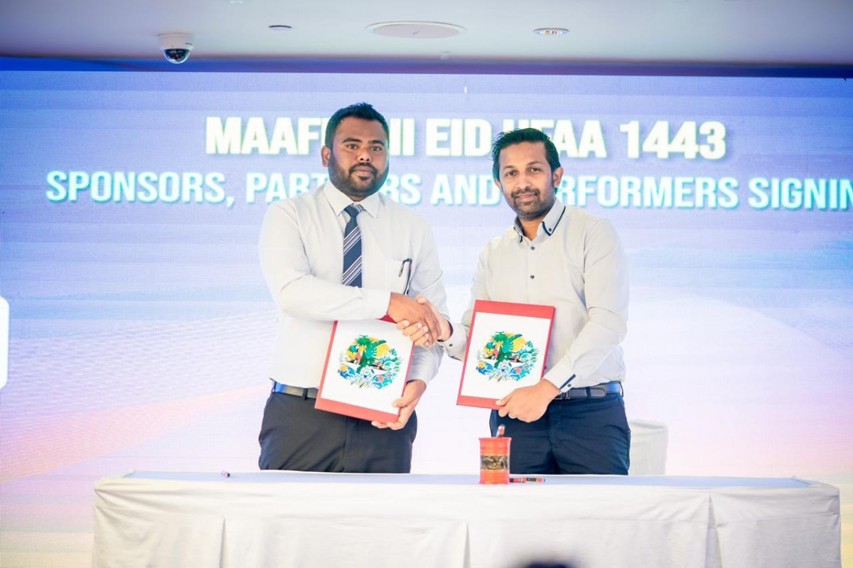 Dhiraagu has signed as the Digital Partner for the “Maafushi Eid Ufaa”