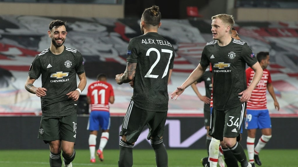 ޔުނައިޓެޑާއި ގްރަނާޑާ ބައްދަލުކުރި މެޗުގެ ތެރެއިން: މި މެޗުން ޔުނައިޓެޑް މޮޅުވީ 2-0 ން