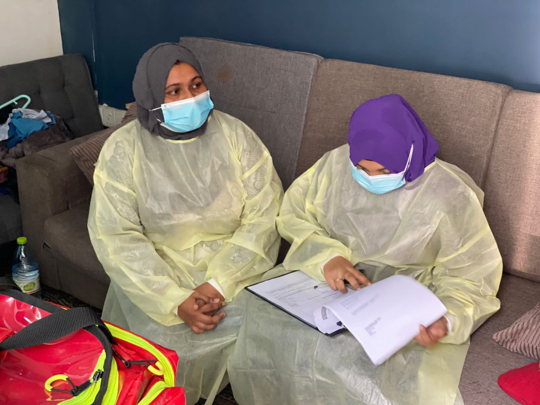 ގޭގެއަށް ގޮސް ވެކްސިން ޖަހައިދިނުމުގެ ތެރެއިން