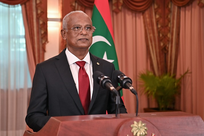 President Ibrahim Mohamed Solih delivered his Republic day address on Saturday morning