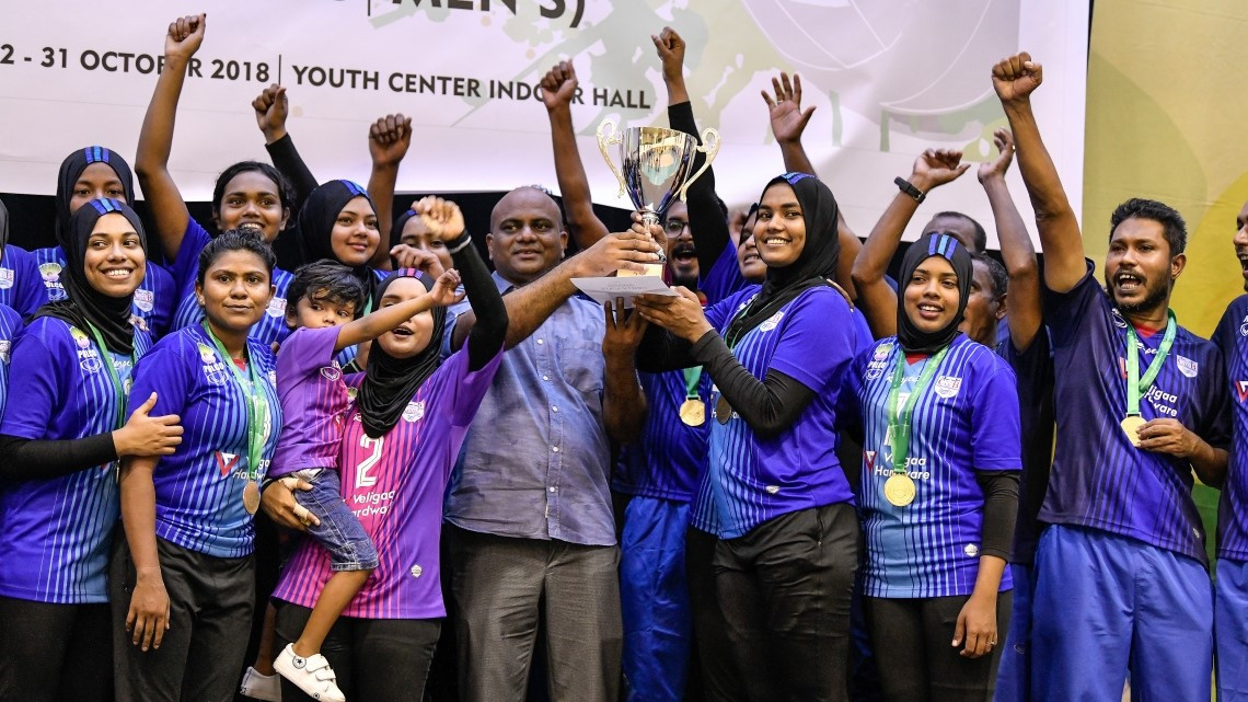 Volleyball Association of Maldives plunged into disorder over the elections during 2019