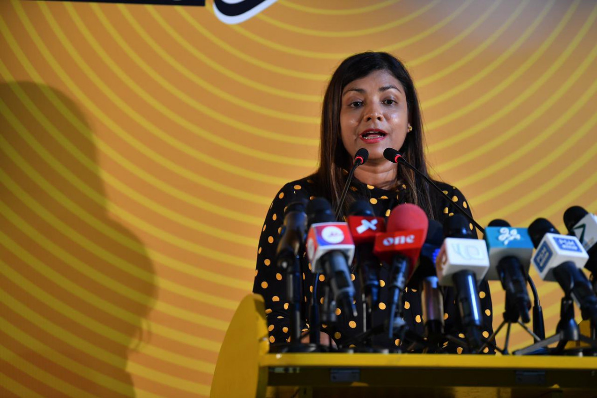 އައްޑޫ މީދޫ ދާއިރާގެ މެންބަރު ރޮޒައިނާ އާދަމް