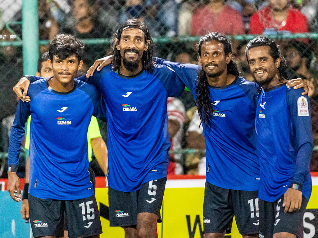 ލަނޑު ޖެހުމަށްފަހު ފެނަކަ ކުޅުންތެރިން: ފޮޓޯ-ކްލަބް މޯލްޑިވްސް ކަޕް