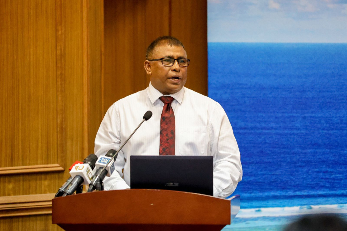 ފަތުރުވެރިކަމުގެ ފަސްވަނަ މާސްޓަރ ޕްލޭން ލޯންޗުކުރުމުގެ ރަސްމިއްޔާތުގައި ޓޫރިޒަމް މިނިސްޓަރު ވާހަކަފުޅުދައްކަވަނީ