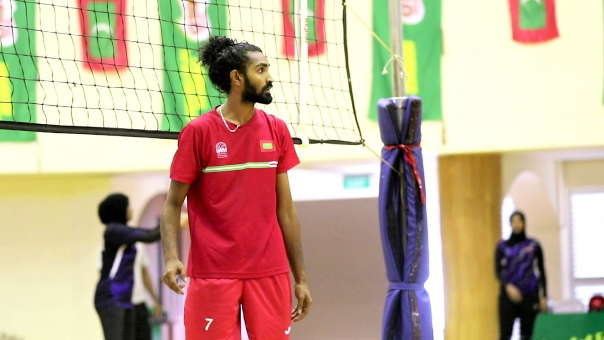 ގައުމީ ވޮލީބޯޅަ ޓީމުގެ ކުޅުންތެރިޔާ އަޙްމަދު ޝިމާއު