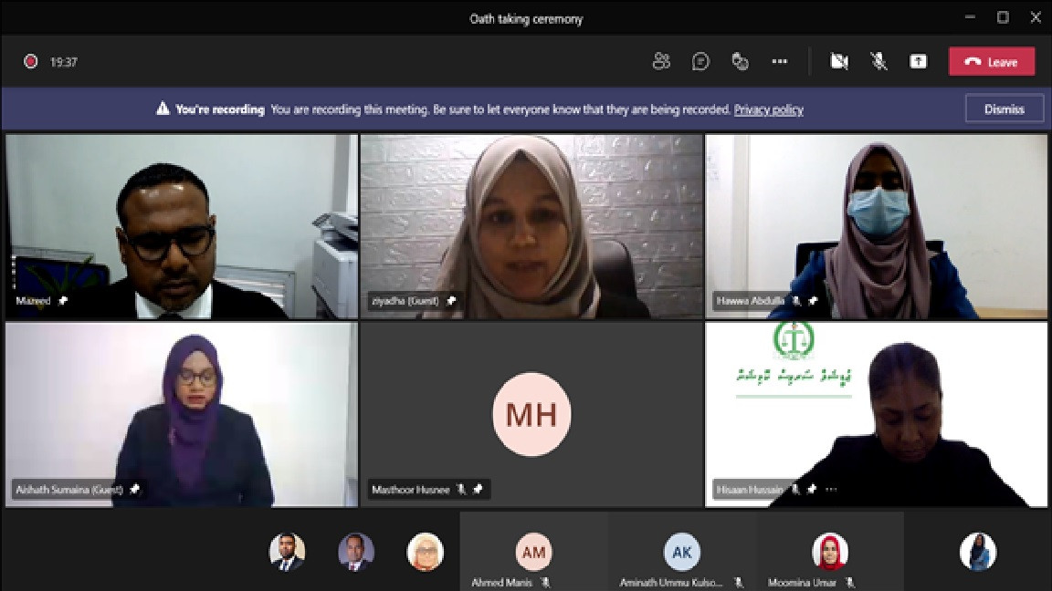 ސ. ހިތަދޫ އަދި ގއ. މާމެންދޫ މެޖިސްޓްރޭޓް ކޯޓަށް އައްޔަންކުރާ ފަނޑިޔާރުން ހުވާކުރުން