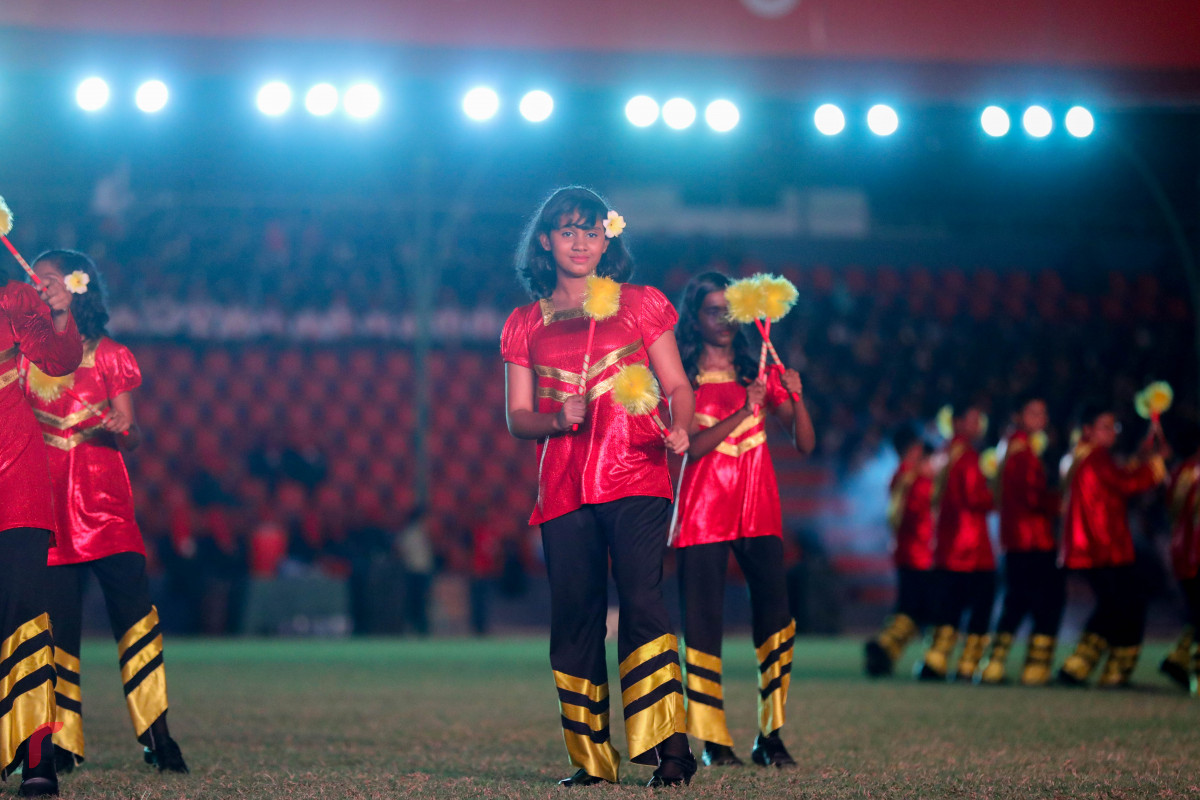 26 ޖުލައި 2019 --މިނިވަން ދުވަހުގެ ރަސްމީ ޕެރޭޑުގެ ހަރަކާތްތައް، ގަލޮޅު ދަނޑުގައި ބޭއްވި ޕެރޭޑް ޝަރަފްވެރި ކޮށްދެއްވީ ރައީސުލް ޖުމްހޫރިއްޔާ އިބްރާހިމް މުހައްމަދު ސޯލިހް-- ފޮޓޯ: ޝުއައިބް މުހައްމަދު