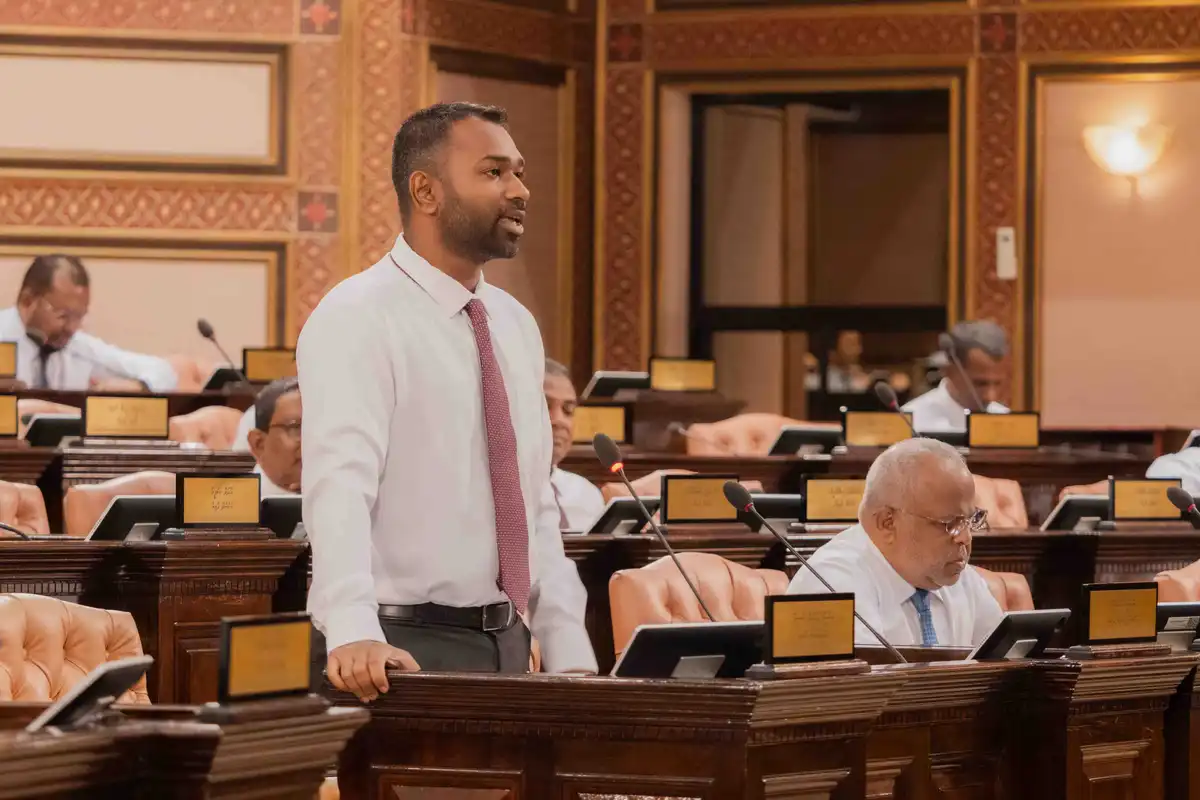 Meekail Ahmed Naseem, Member of Parliament for the South Galolhu constituency. | People's Majlis