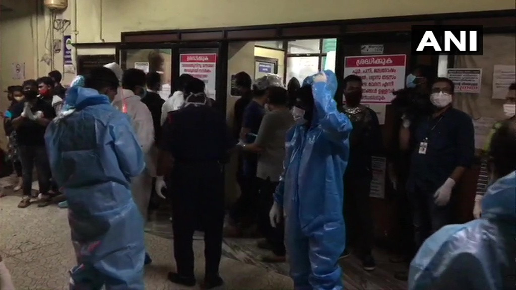 އެއާ އިންޑިއާގެ ބޯޓެއް ކެރަލާ އެއާޕޯޓަށް ޖައްސަނިކޮށް ވެއްޓުން -- ފޮޓޯ: އޭއެންއައި