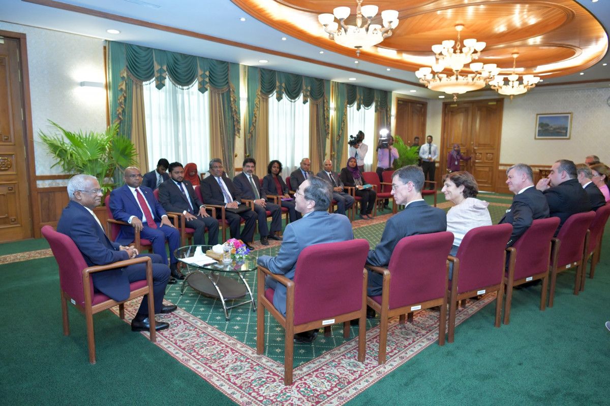 މިދަޔަ އަހަރު ބޭއްވި އީޔޫ ޕޮލިސީ ޑައިލޮގްގައި ވަފުދުގެ ބޭފުޅުން ރައީސް އަރިހަށް ކުރެއްވި ޒިޔާރަތުގެ ތެރެއިން