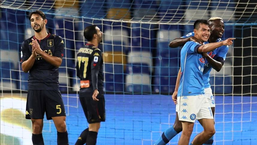 އިޓާލިއަން ލީގުގައި ނާޕޮލީ އާއި ޖެނޯއާ ބައްދަލުކުރި މެޗުގެ ތެރެއިން: މި މެޗަށްފަހު ޖެނޯއާގެ 14 މެންބަރަކު ޕޮޒިޓިވްވި