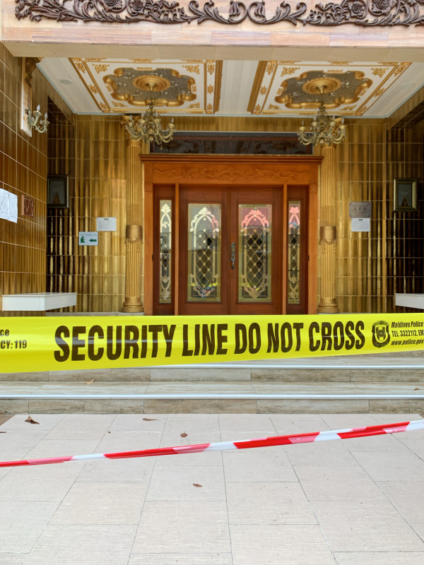 މާލޭގެ މިސްކިތްތައް ބަންދުކުރެވިފައި