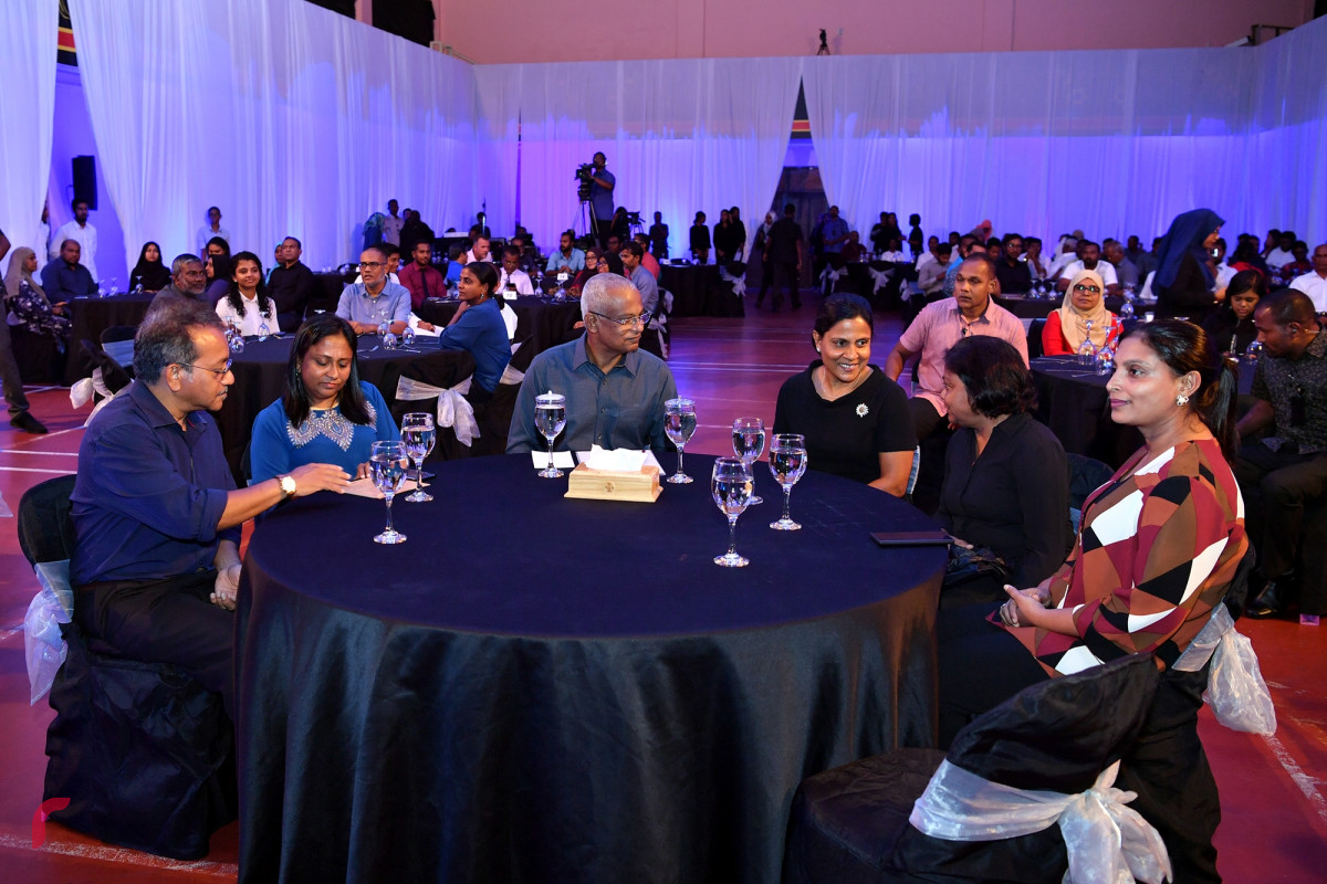 16 ޖޫން 2019 --ދުނިޔޭގެ ކަނޑުތަކުގެ ދުވަސް ފާހަގަ ކުރުމަށް ބޭއްވި ރަސްމިއްޔާތުގެ ތެރެއިން-- ފޮޓޯ: ރައީސް އޮފީސް