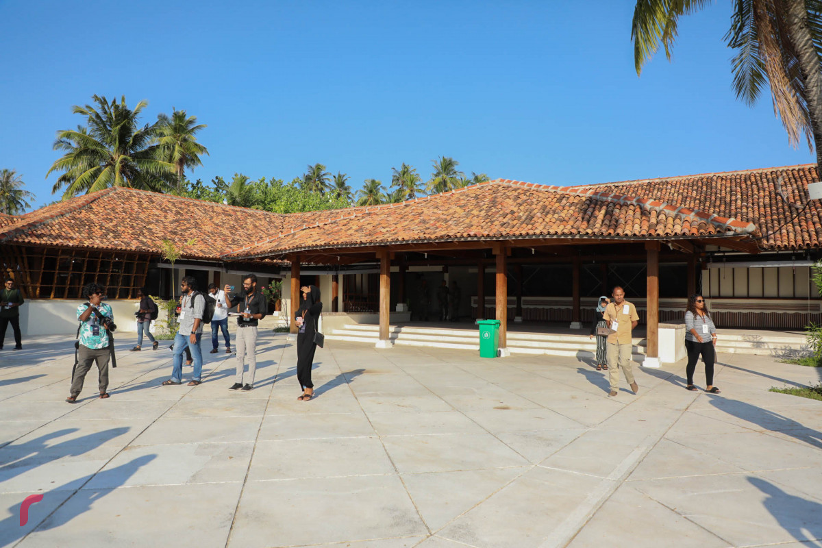 ފުރަތަމަ އައިސޮލޭޝަން ފެސިލެޓީ "ފަރުކޮޅުފުށި މީޑިޔާތަކައް ދައްކާލުން --- ފޮޓޯ: ޔޫސުފް ސޮފްވާން